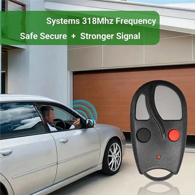 Фото Пульт дистанционного управления для гаражных ворот FEDI-Garage Door Opener Remote для ACT-31B ACP00879, для гаражных ворот Linear Megacode, 4-канальный пульт дистанционного управления №5