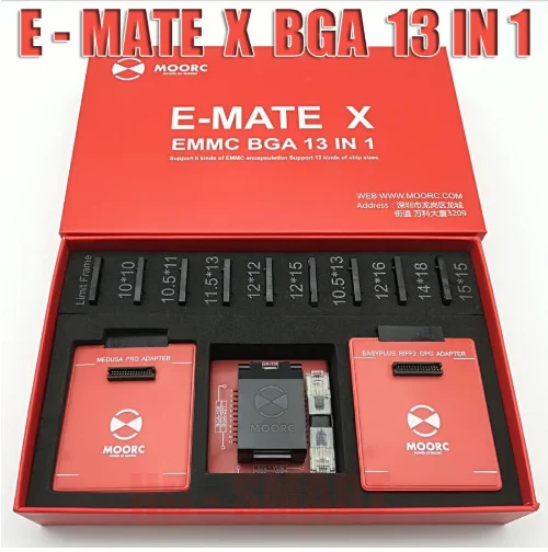 MOORC ICFriend высокоскоростная фотография фотобокс EMATE EMMC BGA 13 в 1 для 100 168 153 169 162 186 221 529
