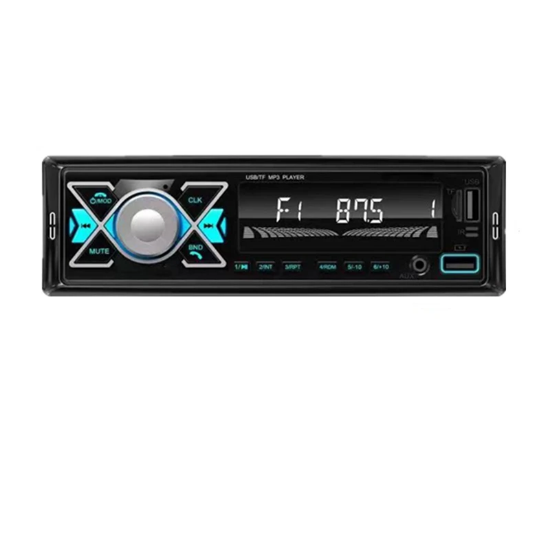 Новинка 7-цветная подсветка FM-радио Беспроводная Автомобильная Bluetooth 12 В mp3-плеер