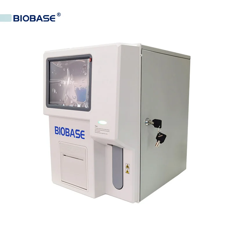 

BIOBASE su Analizador de hematologIa con pantalla tactil completamente automatico maquina CBC sangre de 3 partes,