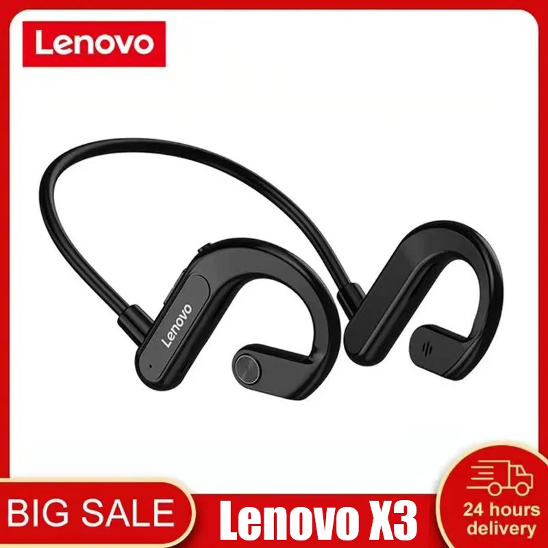 

Bluetooth-наушники Lenovo X3 с костной проводимостью, IPX5, водостойкие