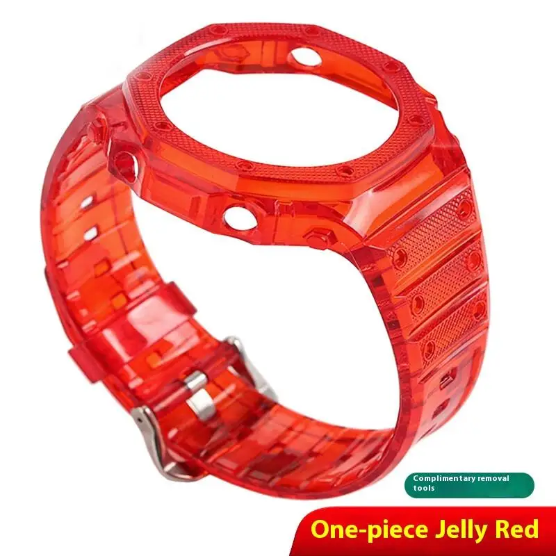 Ремешок для часов Casio GA-2110 GA2100 модифицированный встроенный браслет G-shock