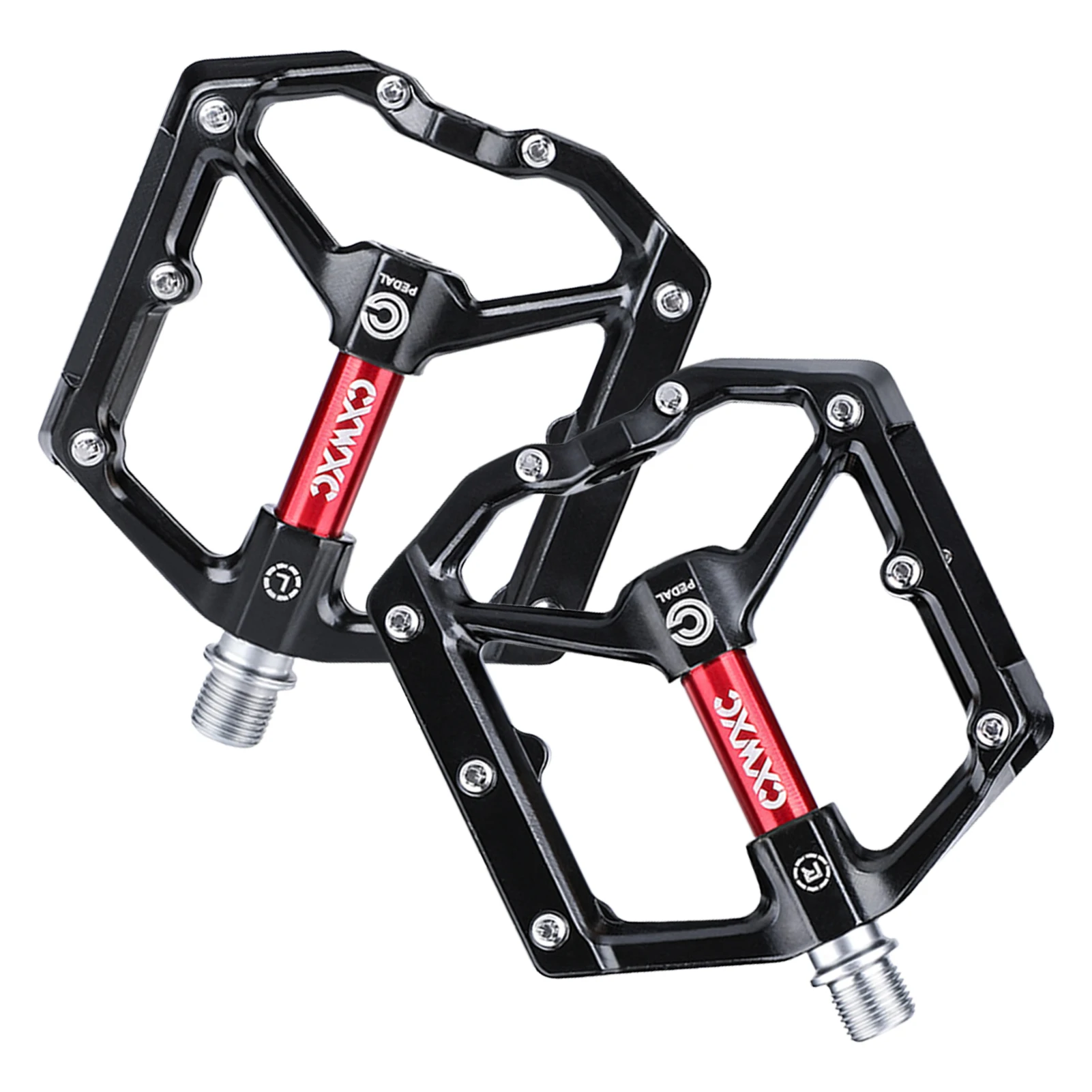 

Mountain Bike Pedals Sturdy Wider Bicycle Pedals Cycling Bike Pedals Replacement 9/16 Inch Mountain Bike Pedals Fits Most Adult
