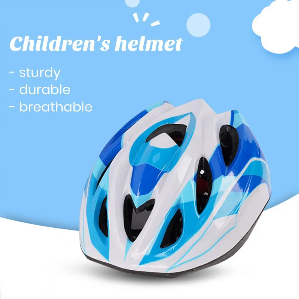 

Kids Helmet Ultralight Children's Bike Helmet Hollow Breathable Impact Resistant Ensuring Shock Absorption Riding Helmet