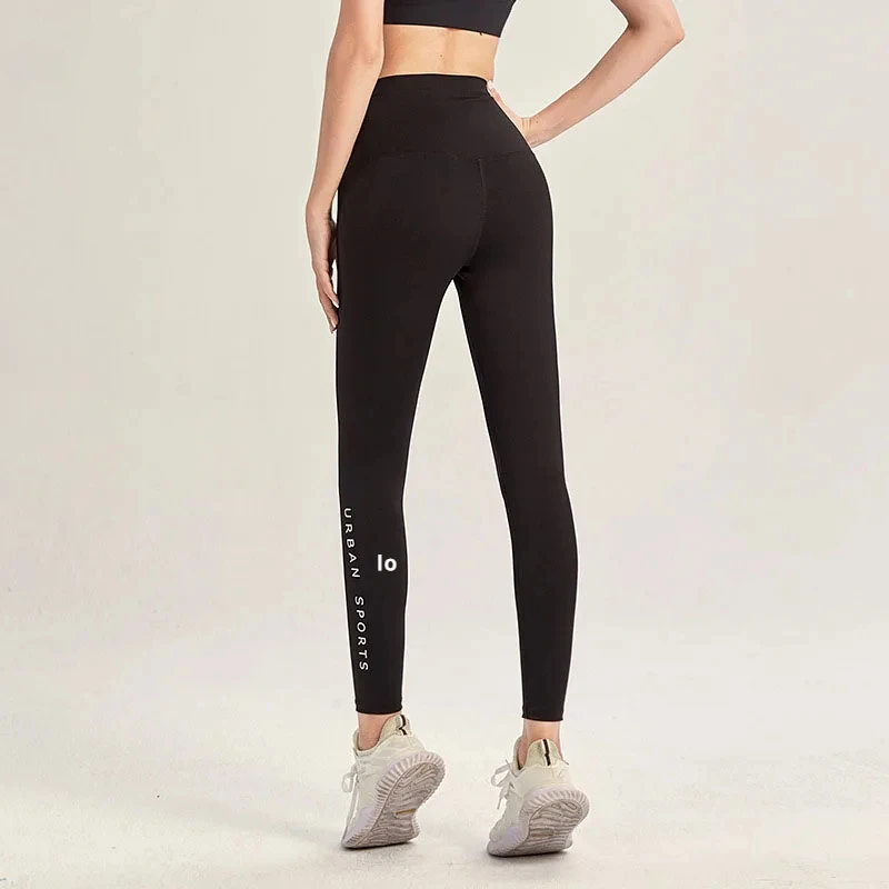 

Брендовые штаны для йоги и фитнеса, женские высокоэластичные уличные спортивные колготки, быстросохнущие тренировочные штаны для йоги с высокой талией