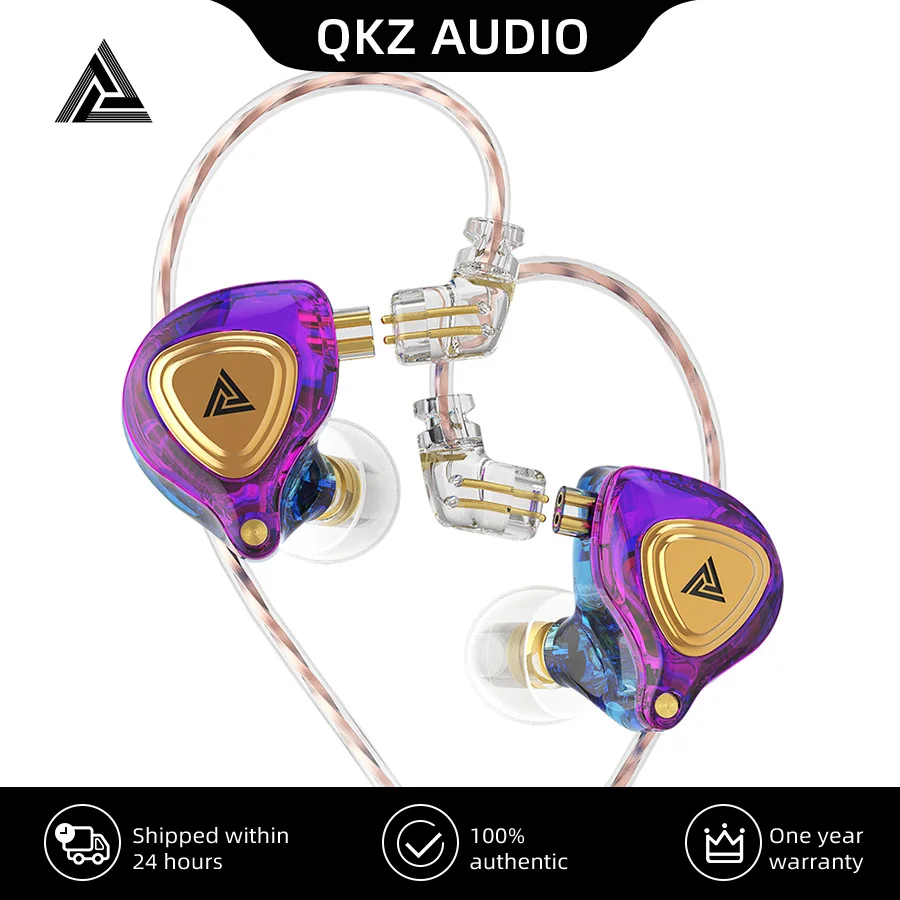 

QKZ ZX3 EDS CRA Dynamic Earphones HIFI Music Sport Earbuds In Ear Earphones Sport Noise Cancelling Headset EDXPRO ZS10PRO MT1