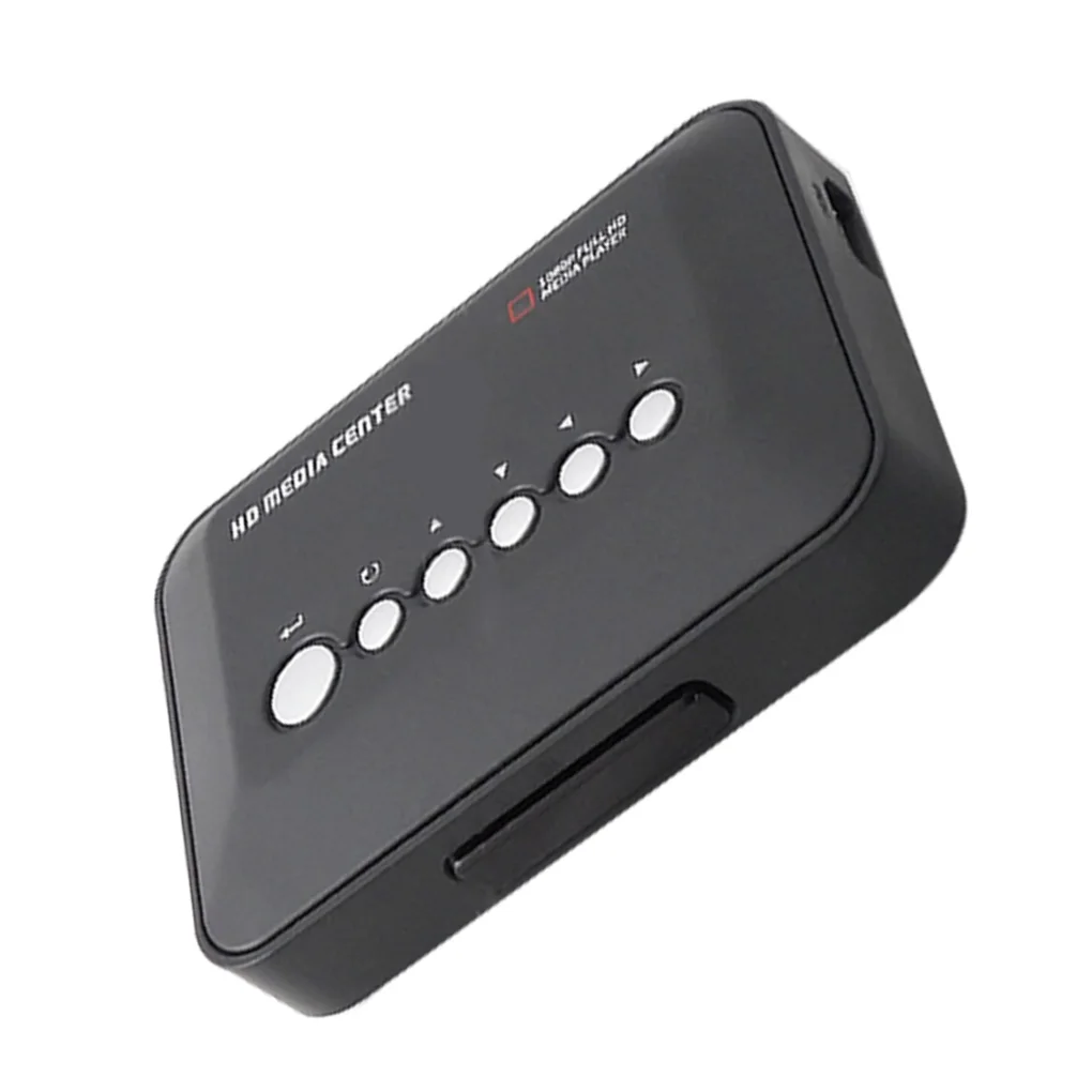 

Full HD1080P MKV HDD HD медиаплеер центр HD AV VGA USB SD MMC удаленный контроллер плеер AU Plug