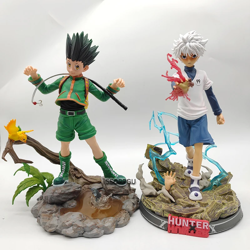 Фигурка охотника GK GON FREECSS Killua Zoldyck японское аниме ПВХ экшн-фигурка Коллекционная