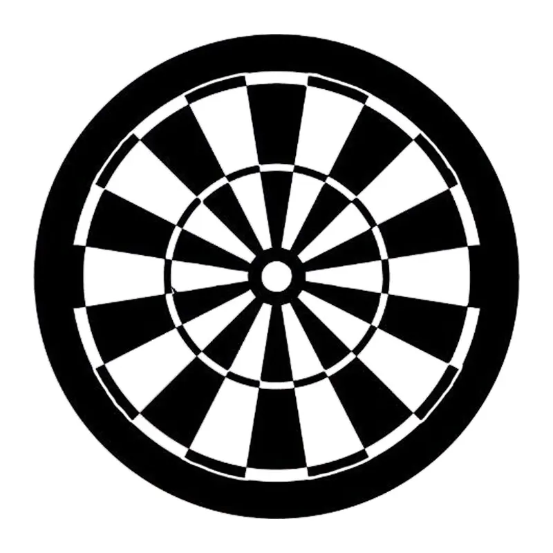 

15CM*15CM Target Darts Sport Car Whole Body Decoration Sticker Vinyl Decals N8