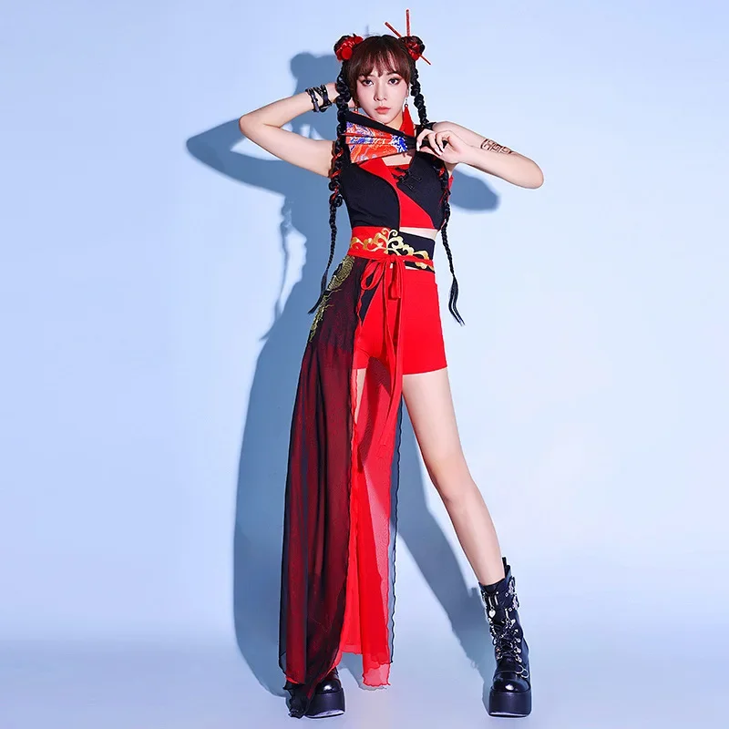 Ночной клуб бар женский костюм для танцев на пилоне сексуальный джазового танца