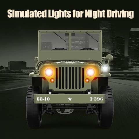 Радиоуправляемая машина Willys Jeep 1:10