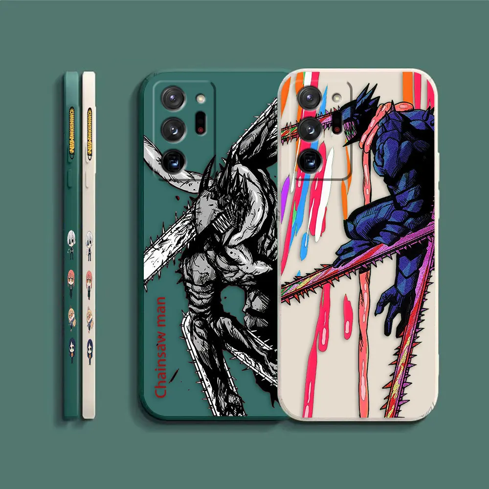 Case For Samsung Galaxy A90 A80 A70 A60 A50 A40 A30 A20S A20 A10S Note 20 M33 Pro Plus Lite Ultra 4G 5G Case  DENJI Chainsaw Man