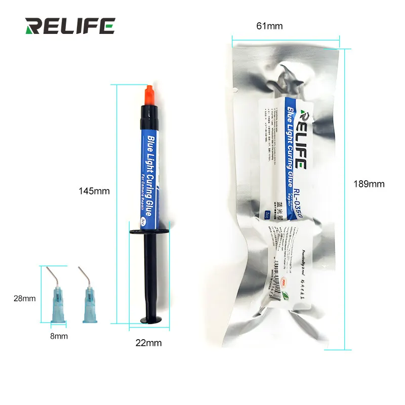 

RELIFE RL-035F/G/H Профессиональный клей для ремонта камеры. Подходит для ремонта фильтра/синего света/матрицы/камеры/уплотнения ИС и т. д.