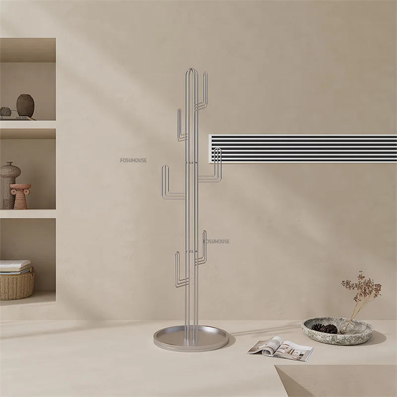 

Nodic Coat Rack Floor Standing Clothes Creative Hanging Coat Rack Modern Living Rooms Bedrooms Cabideiro Household Items