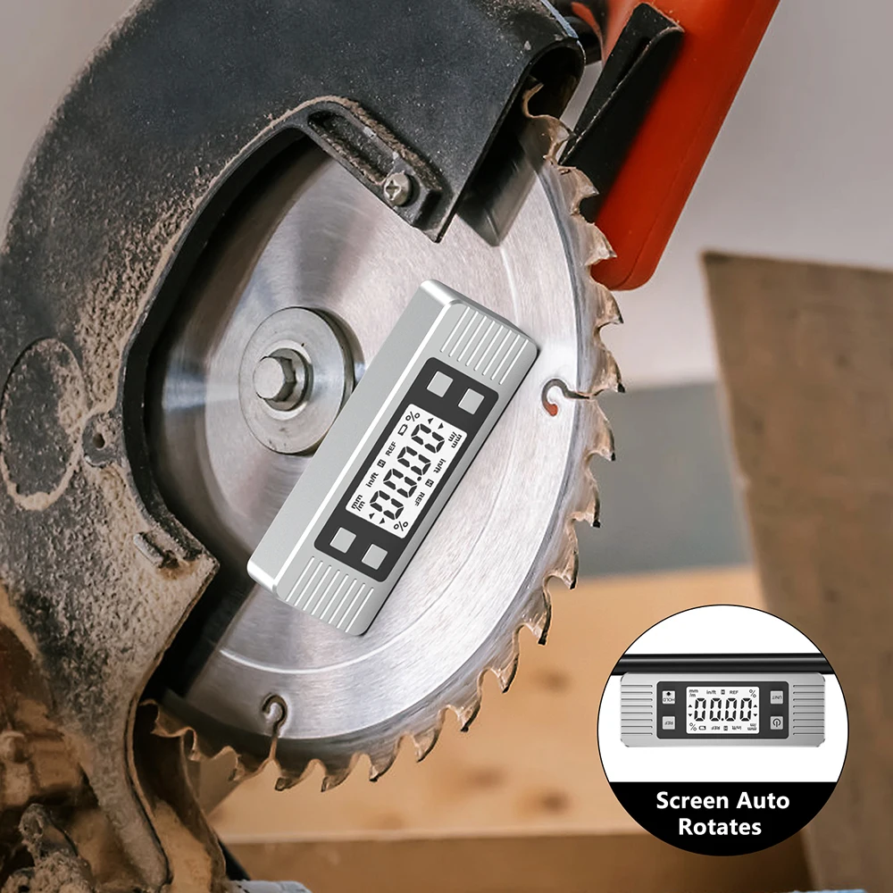 ЖК-цифровой транспортир угловой искатель инклинометр электронный уровень с