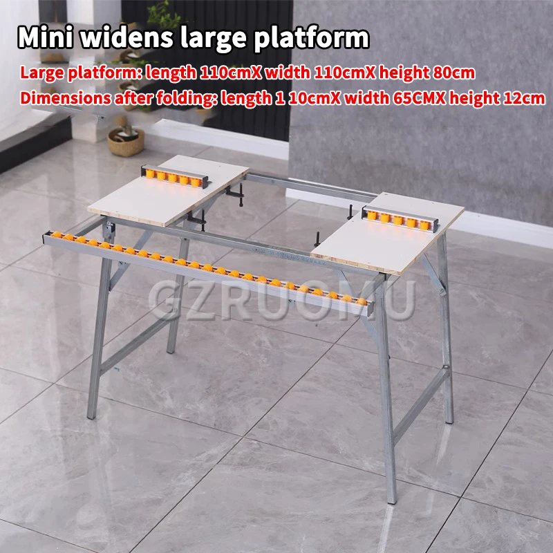 Складной кромкооблицовочный станок стабильный прочный удлинительный стол