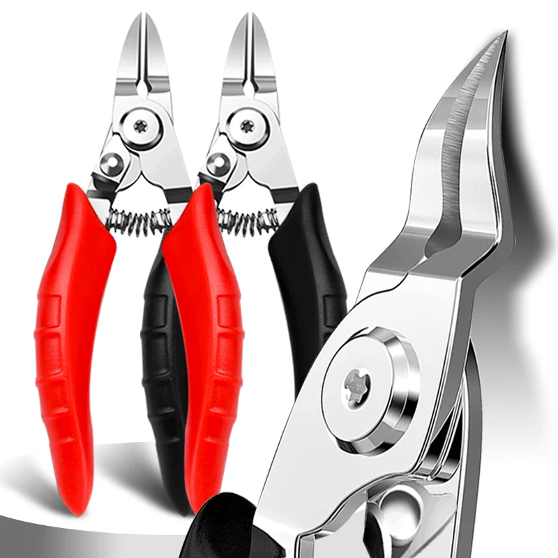 

1Pcs Nail Clippers Pliers Toenail Cutter Pedicure Manicure Tools Foot Care Ingrown Paronychia Professional Correction Tool