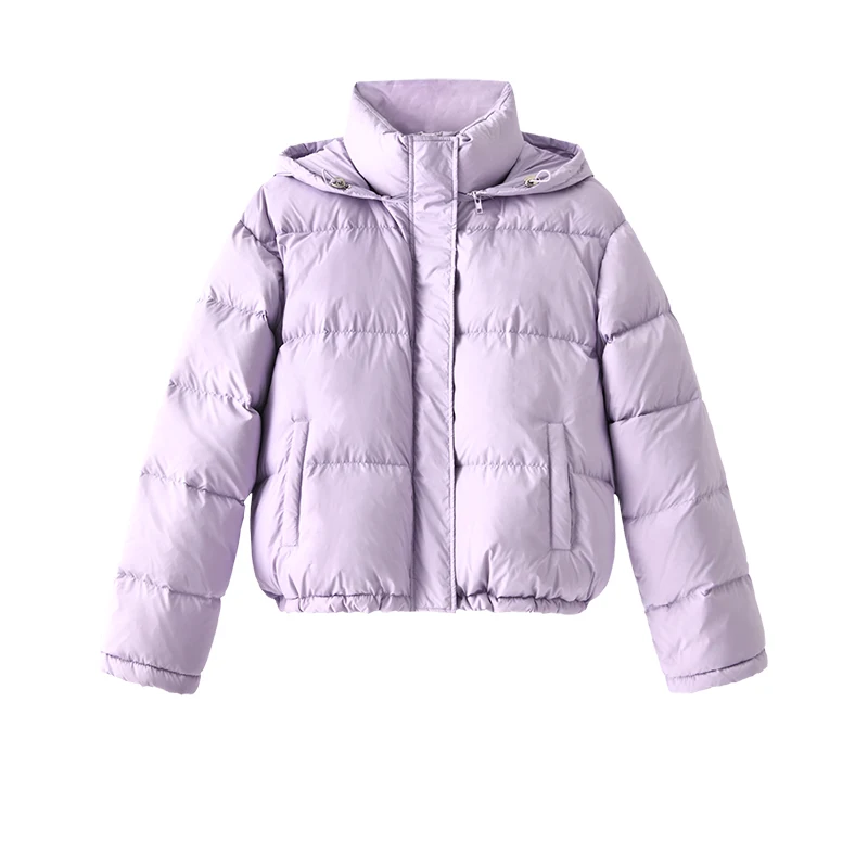 SHUCHAN Thick Casaco Feminino  90%  White Duck Down  Puffer Jacket Women  Winter  High Street  Hat Detachable  Pockets