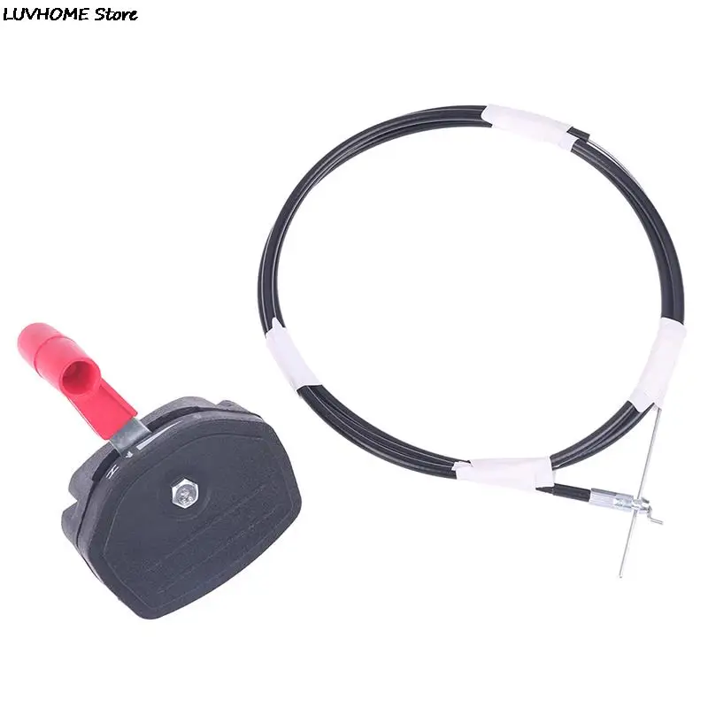 

56 Inch Lawn Mower Throttle Cable Switch Plastic Alloy Lever Control Handle Kit For Lawnmower Garden