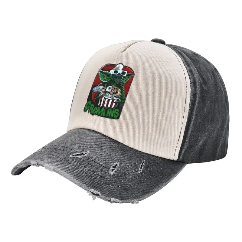 

Cool Cotton Gremlins Baseball Cap Men Women Custom Adjustable Adult Gizmo 80s Movie Mogwai Horror Retro Snapback Trucker Hat