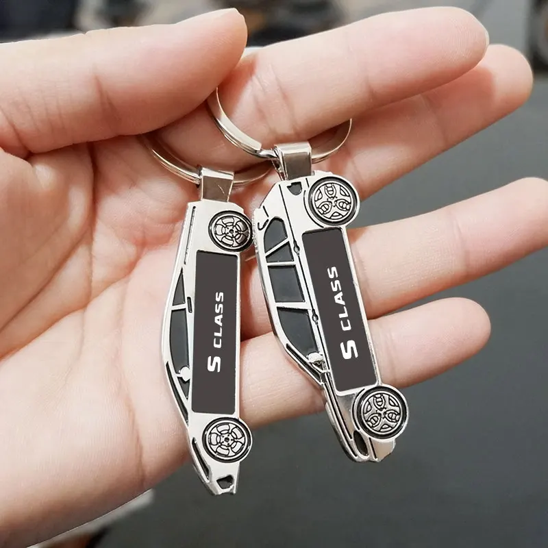 

Car Key Chain For Benz S Class Metal Car-Styling Key Ring Pendant For Mercedes Benz A B C E R S V CLASS GLA GLB GLC GLE GLK GLS
