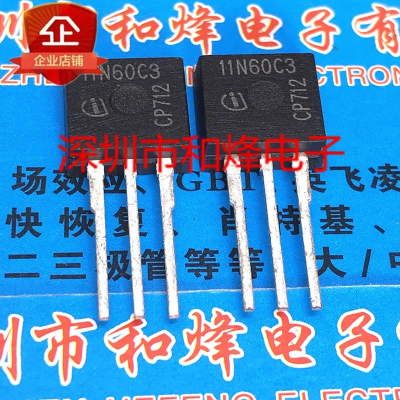 5ШТ SPI11N60C3 11N60C3 TO-262 600V 11A |