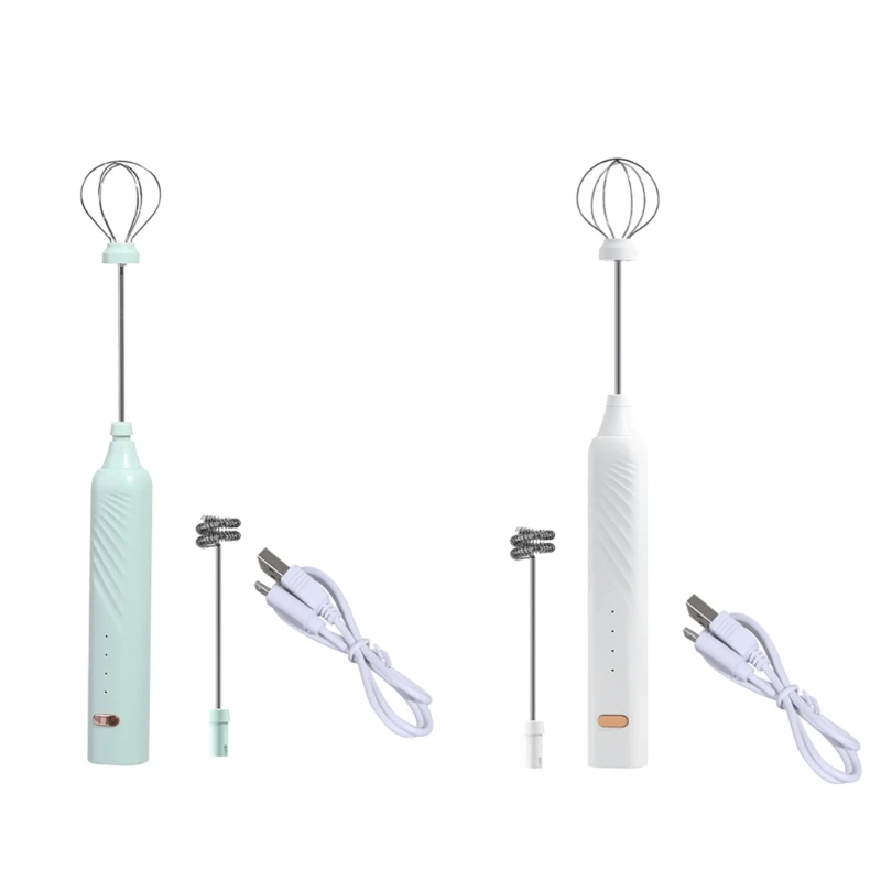 

Small Milk Frother Handheld USB Rechargeable Electric Foam Maker for Coffee Milk