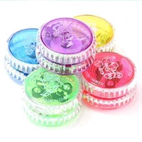 electronic flashing yo yo ball with led lights develop hand eye coordination and intelligence for juvenile kid children