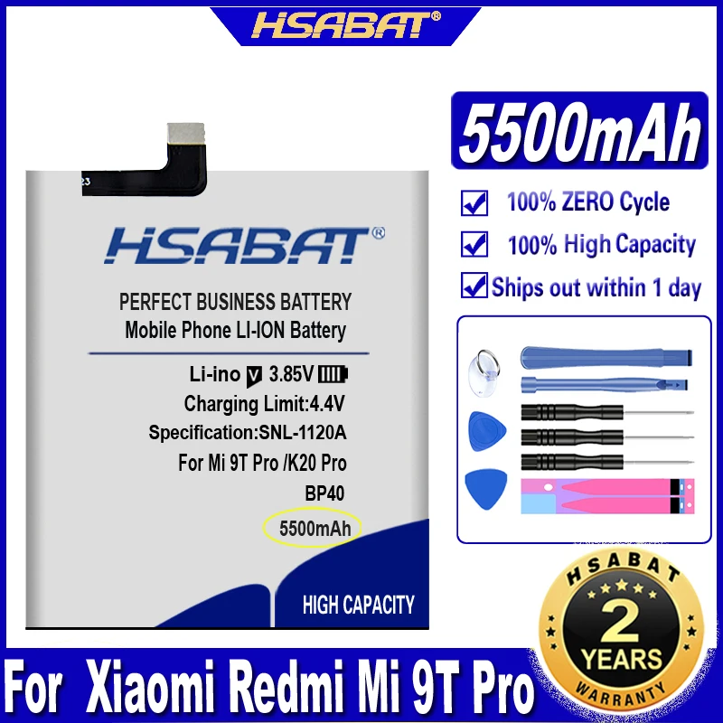 Аккумулятор высокой емкости HSABAT BP40 BP41 BP42 для Xiaomi Redmi Mi 9T Pro /K20 / K20 11 Lite |