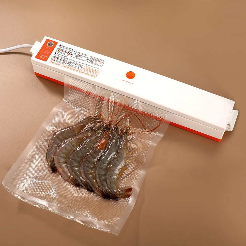 Электрический вакуумный упаковщик упаковочная машина для дома кухни пакеты