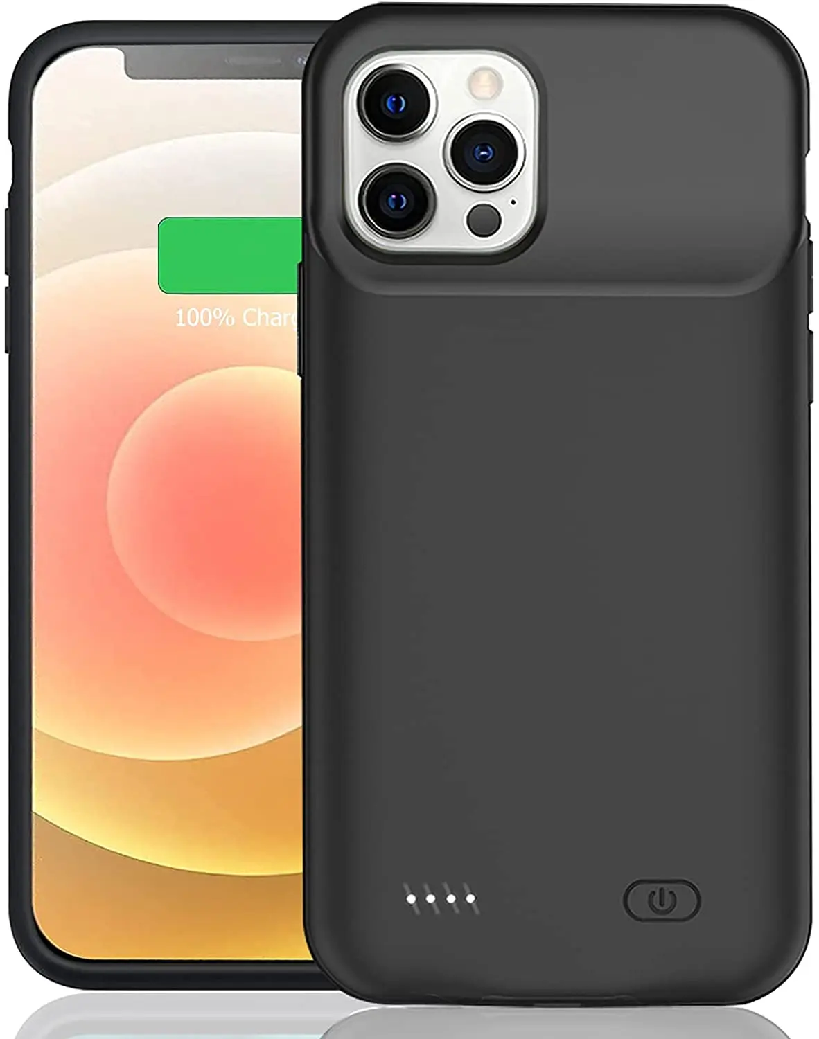 

Battery Case for iPhone 12/12 Pro, Enhanced 7000mAh Smart Rechargeable Portable Protective Charging Case Extended Battery