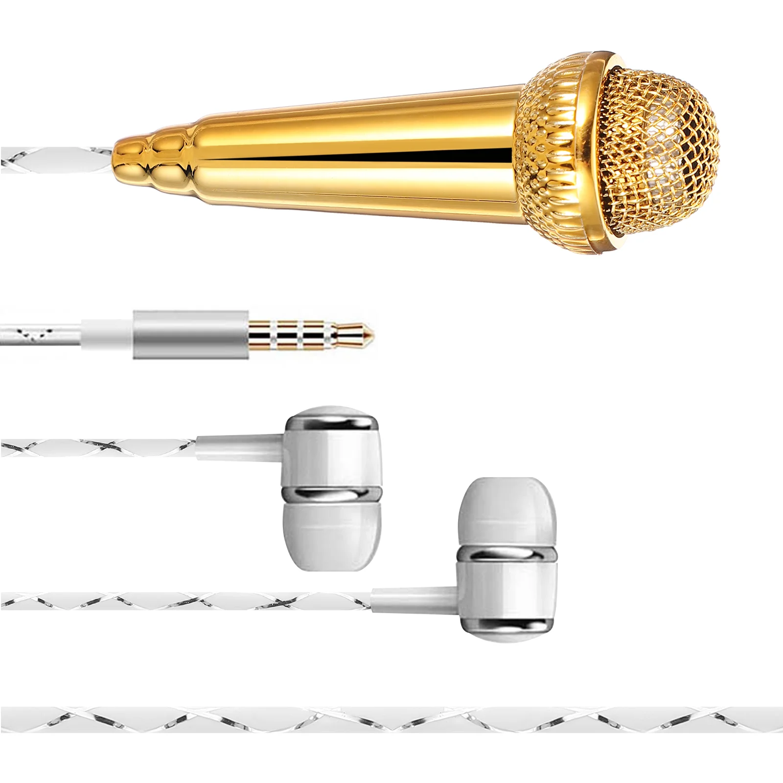 

Microphone Minifor Tiny Mic Little Portable Recordingprofessional Karaoke Mics