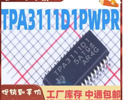 10 Teile/Los Tpa3111D1Pwpr Tpa3111D1Pw Tpa3111D1 Thssop28 Audio Leistungs Verstärker Real Chip Auf Lager Neues Original