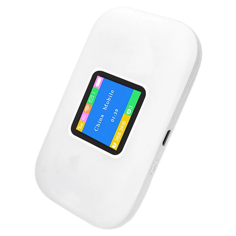 

4G Lte Mifi Portable Mini Hotspot Large Wireless Pocket Wifi Router With Sim Card Slot Network Adaptor Repeater