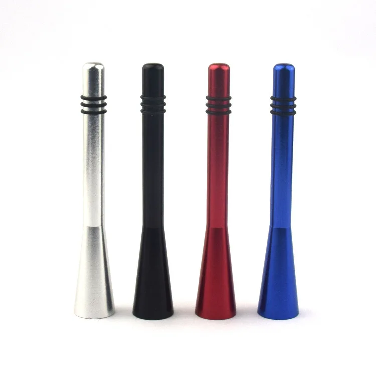 

8CM Car Roof Antenna Decorative Short Stubby Aluminium Universal Aerial Replacement Car Accessories Multi color