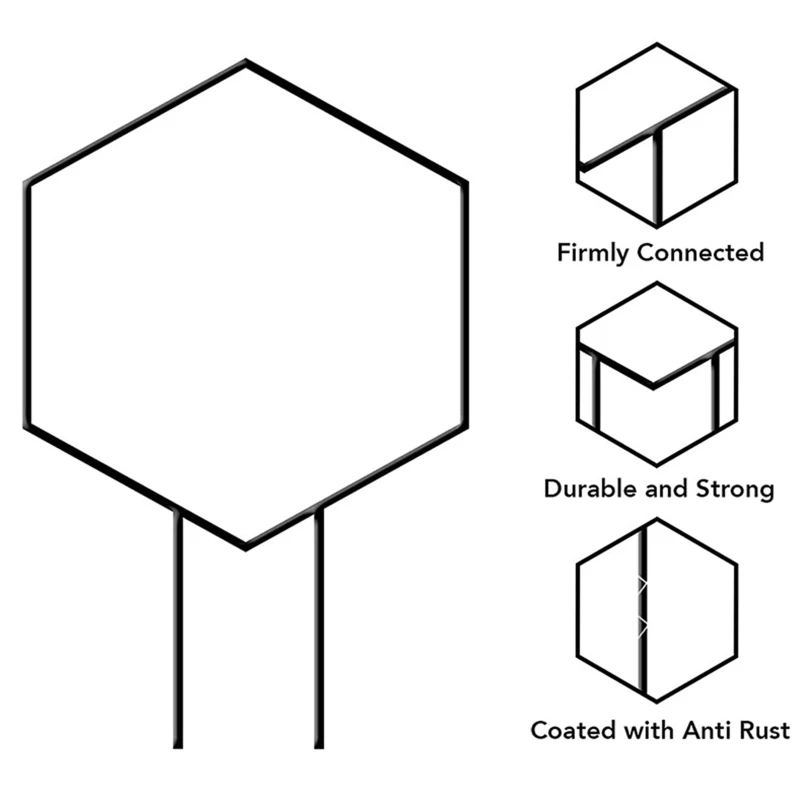 

3 шт./упаковка, подставки для растений из кованого железа