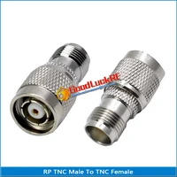 1x pcs rp tnc rptnc rp tnc male to tnc female plug high quality brass straight rf adapters coaxial connector
