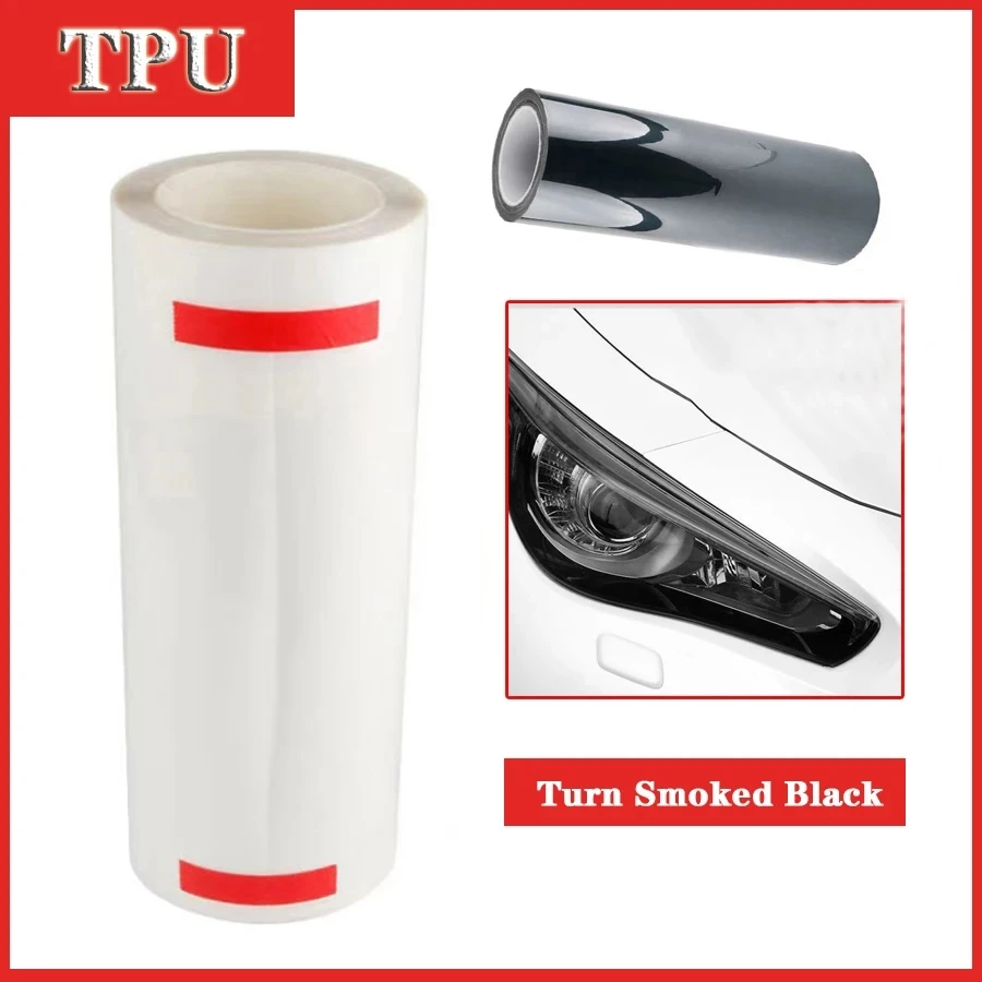 Автомобильная пленка для фар из ТПУ, интеллектуальное управление светом, защитная пленка для кузова автомобиля, ремонт царапин, фотохромная модификационная пленка