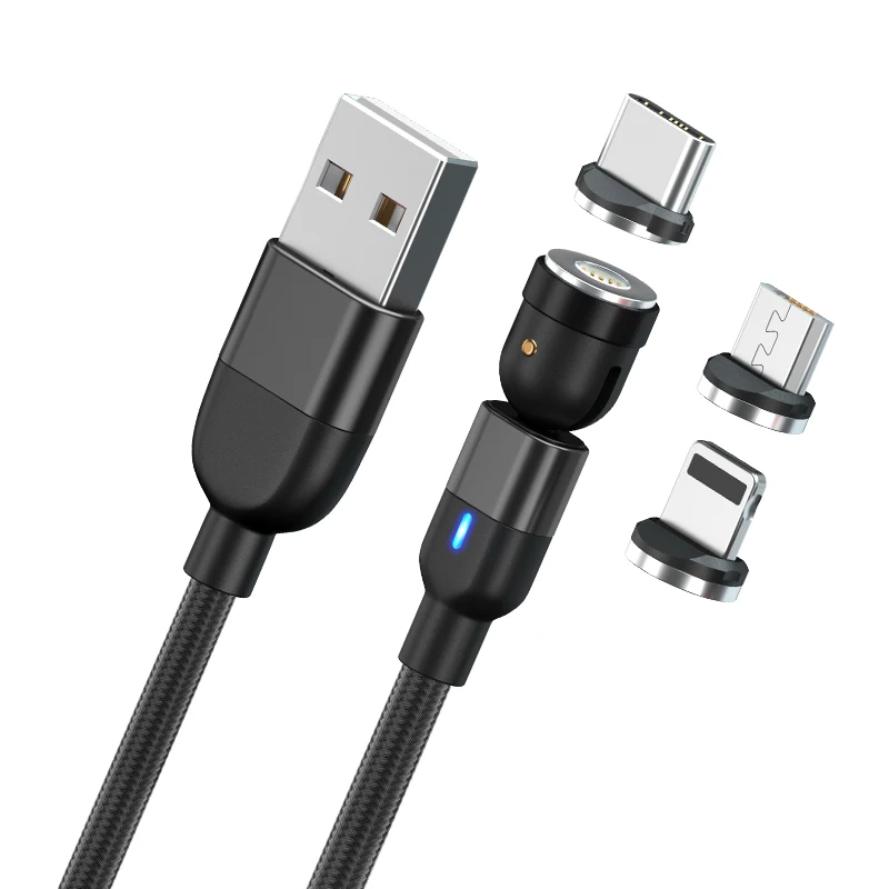 Магнитный зарядный кабель USB C для iPhone 14 Pro Samsung Galaxy S23 Ultra HUAWEI P60 XIAOMI 13 Oneplus VIVO OPPO LG MOTO