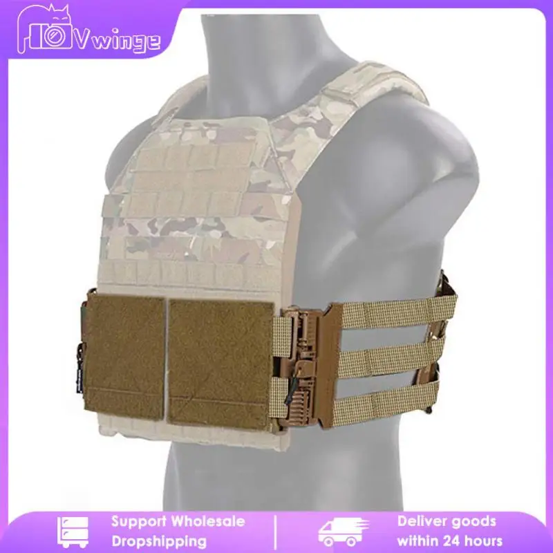 

Match With The Tactical Vest Half Waistband Laser Cutting Men Belt Late-model Tactical Vest Belt Oxford Cloth Outdoors Girdle