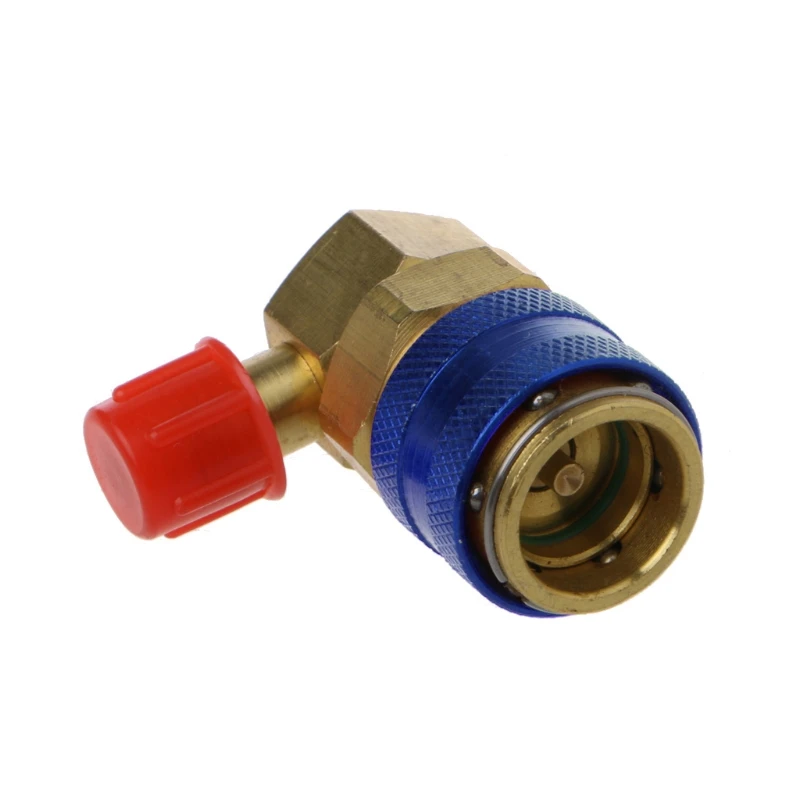 R134A Адаптер L Быстрое соединение Кондиционер Регулируемый коллектор охлаждающей