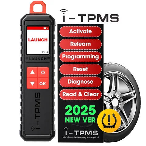 2025 LAUNCH X431 I-TPMS Инструмент для диагностики давления в автомобильных шинах, активная программа, датчик 315/433 МГц для Android/X431 V pk TSGUN