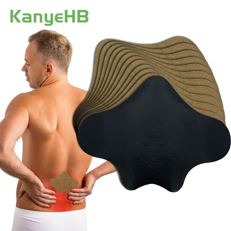 

12/36/60Pcs Pain Relief Patches For Lumbar Spine Neck Knee Joint Arthritis Rheumatoid Self-heating Patches Wormwood Body Patches