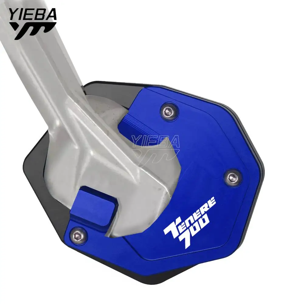 

Motorcycle Sidestand Side Stand Foot Extension Enlarger Plate Pad Support For YAMAHA TENERE 700 TENERE700 XTZ700 2019 2020 2021