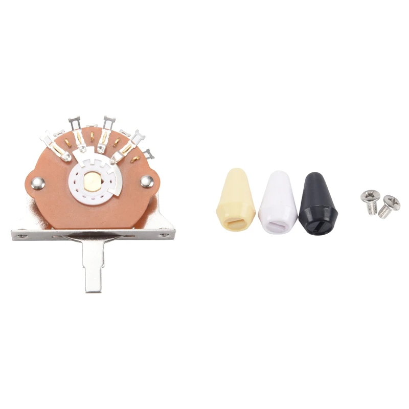 4-кратный черный 5-позиционный рычажный переключатель для электрической