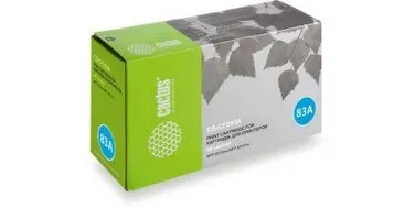 Картридж CF283A 83A для принтера HP LaserJet Pro M125/ M126/ M127/ M128/ M201/ M225/ M125nw/ M127fw/ M225dn Cactus черный |