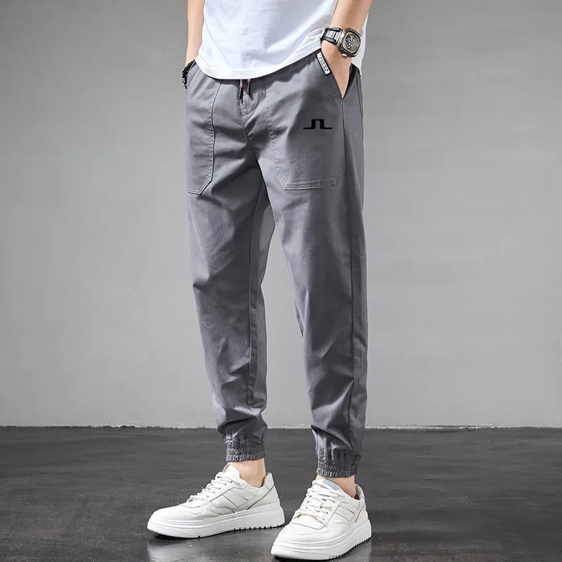 Spring Summer Golf Clothing Men Sports Casual Pants Quick Dry Waist Elastic Golf Wear for Men Golf Pants Horse Men Golf Trousers