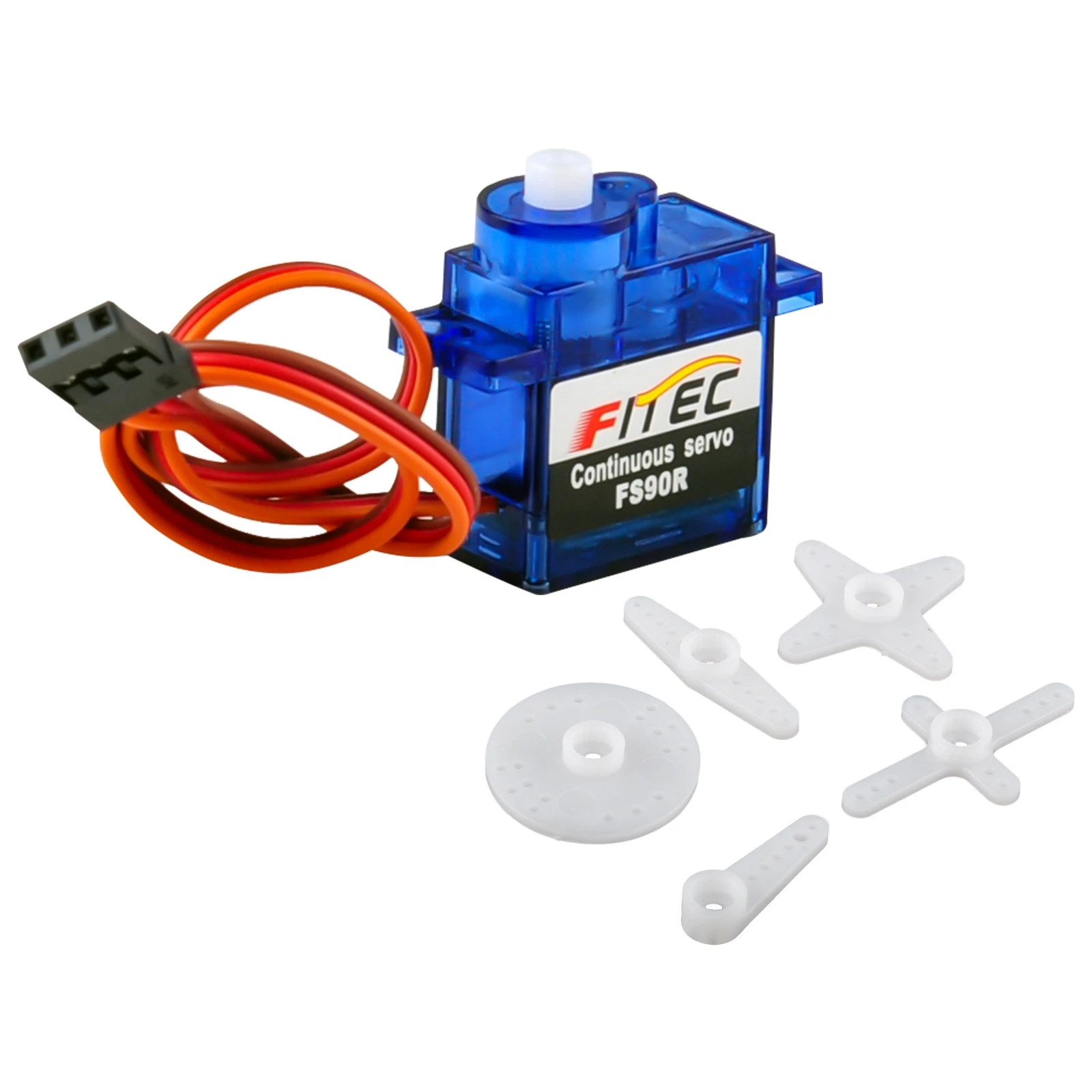Мини-аналоговый сервопривод Feetech FS90R Micro RC серводвигатель с непрерывным вращением