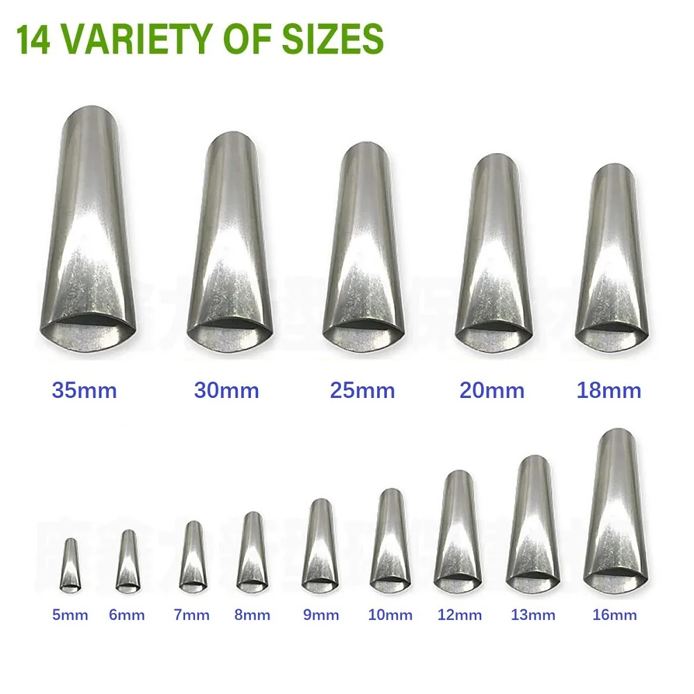 

Caulking Finisher Caulking Nozzle Construction Tools 14pcs Caulk Applicator Durable High Quality Stainless Steel