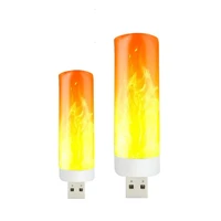5v usb plug in simulation flame lamp for ancient castle retro building atmosphere lamp suitable for mobile power laptop